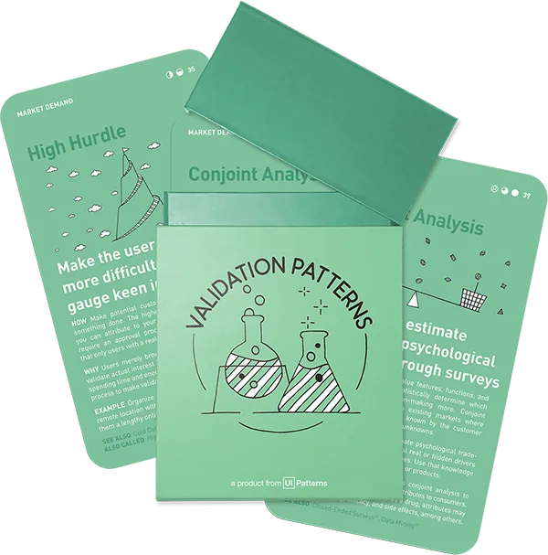 Validation Patterns card deck