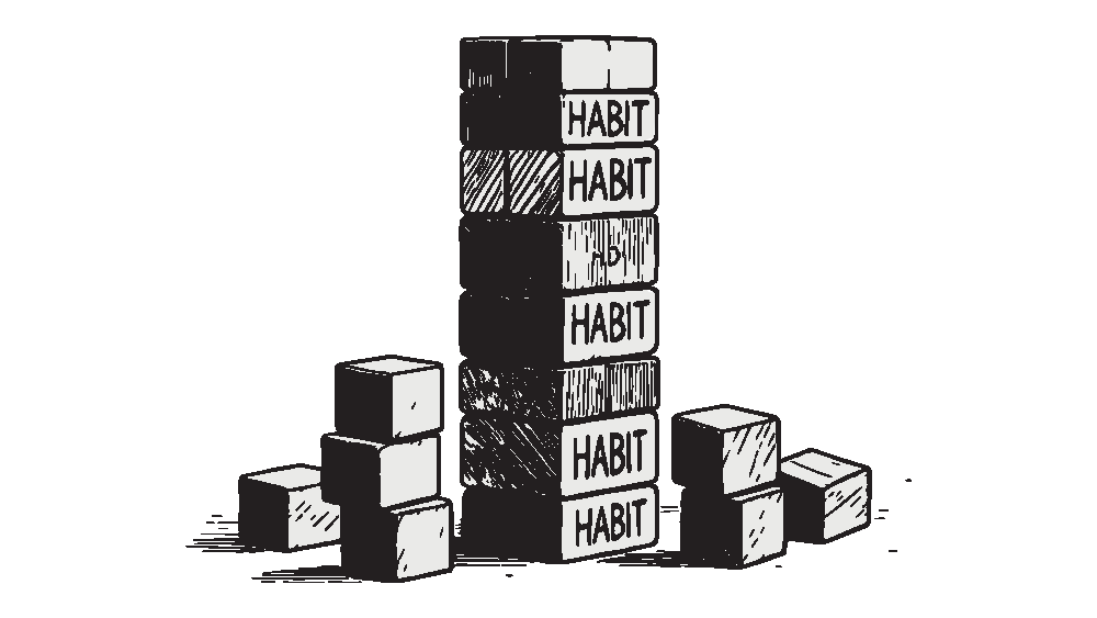 Habit Stacking illustration