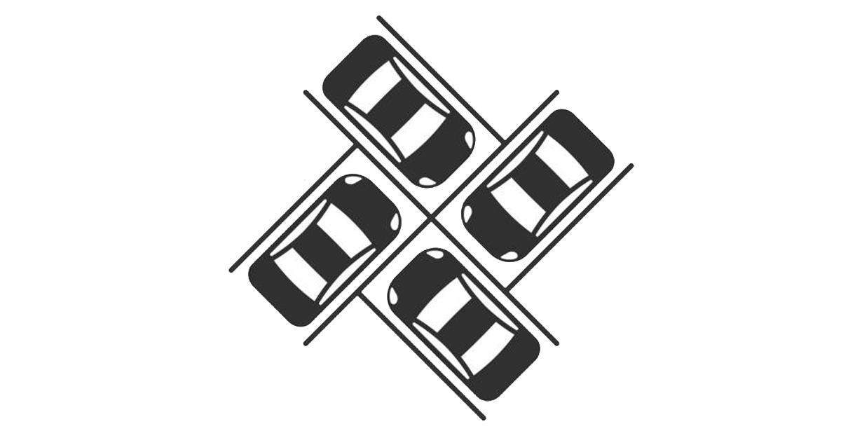 Illustration of Parking Lot