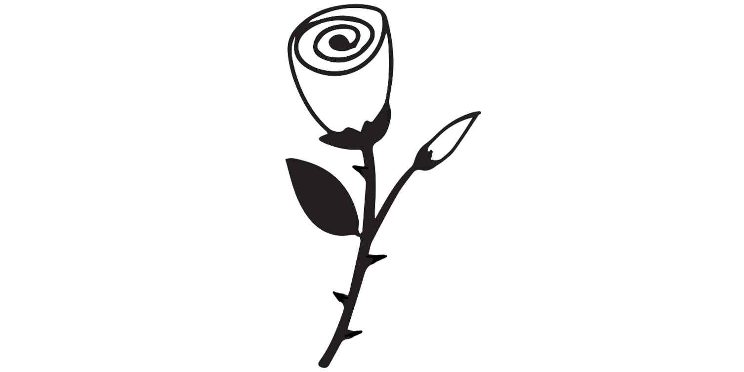 Rose / Thorn / Bud illustration