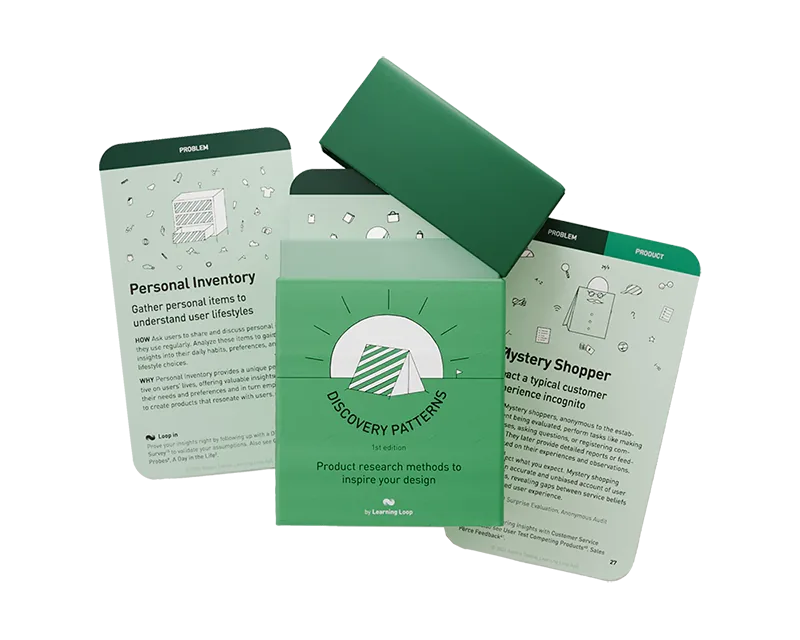 Discovery Patterns card deck product photograph