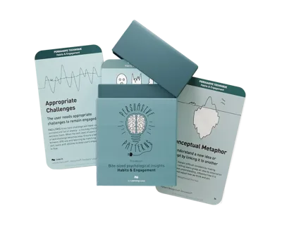 Purchase a Persuasive Patterns - Habits & Engagement card deck
