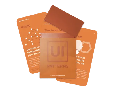 UI Patterns card deck