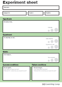 Download experiment sheet